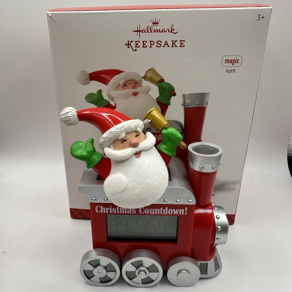 NEW-Hallmark Keepsake Ornament CHRISTMAS COUNTDOWN  - MAGIC w/ Light